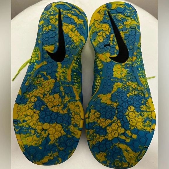 Nike Women's Metcon 2 AMP Blue Glow Cross Training Shoes Size 10 - Picture 6 of 7